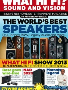 What Hi-Fi? Sound and Vision India - November 2013