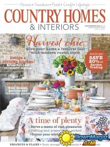 Country Homes & Interiors UK - September 2015