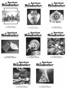 The American Woodturner - 1990-1991 Full Year