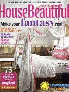 House Beautiful USA - December/January 2015