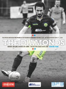 AFC Rushden & Diamonds Matchday Programme - 02.04.2018