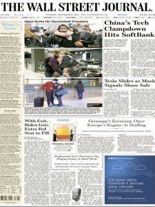 The Wall Street Journal 11.9 2021