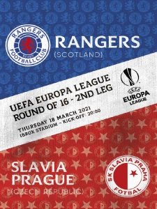 Rangers Football Club Matchday Programme - 18.03.2021