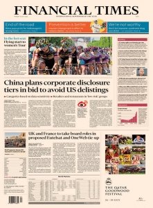 Financial Times Asia 25.07 2022