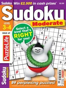 PuzzleLife Sudoku Moderate - Is. 69 2021