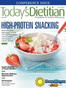 Today's Dietitian - June 2015