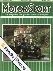 Motor Sport Retros - 12.1984