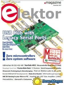 Elektor Electronics USA - November 2014