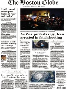 The Boston Globe - 08.27.2020