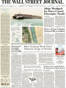 The Wall Street Journal 03.25 2021