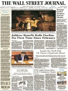 The Wall Street Journal - 29.05.2020