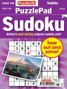 PuzzleLife PuzzlePad Sudoku - Is. 108 2024