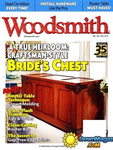 Woodsmith #214 - August/September 2014