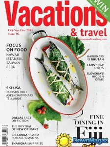 Vacations & Travel - Oct/Nov/Dec 2014