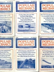 Popular Mechanics USA - 1908 Compilation