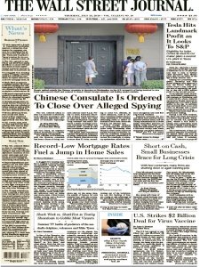 The Wall Street Journal - 07.23.2020