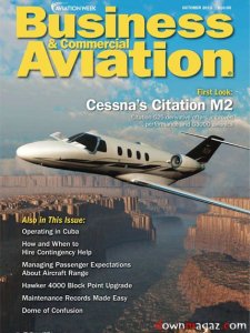 Business & Commercial Aviation - October 2011