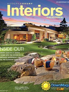 Modern Luxury Interiors California - April 2014