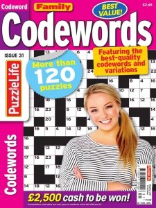 PuzzleLife Family Codewords - Is. 31 2020