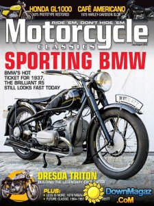 The Classic MotorCycle - July/August 2016