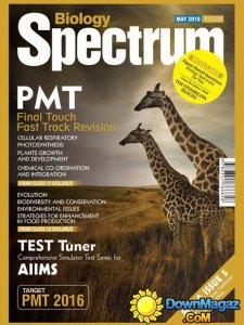 Spectrum Biology - May 2016