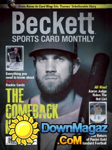 Beckett Sports Card Monthly - 07.2017