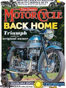 The Classic MotorCycle - August 2016