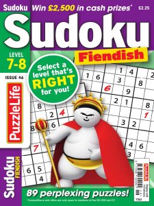 PuzzleLife Sudoku Fiendish - Is. 46 2020