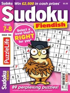 PuzzleLife Sudoku Fiendish - Is. 104 2025