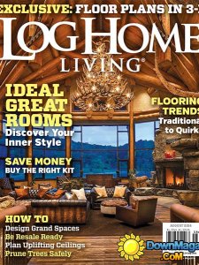 Log Home Living - August 2014