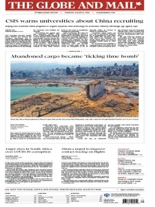 The Globe and Mail – 08.06.2020