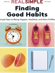 Real Simple Finding Good Habits 2020