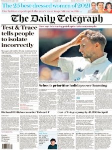 The Daily Telegraph 29.12.2021