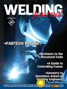 Welding Journal USA - January 2016