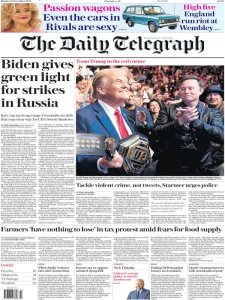 The Daily Telegraph - 18.11.2024