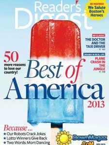 Reader's Digest USA - July 2013