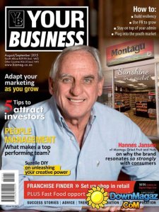 Your Business South Africa - August/September 2015