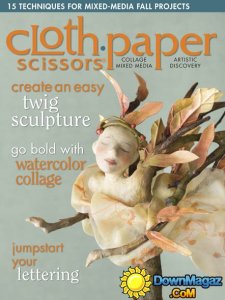 Cloth Paper Scissors - September - October 2015