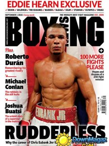 Boxing News - September 1, 2016