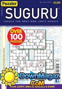 Puzzler Suguru - Issue 39 2017