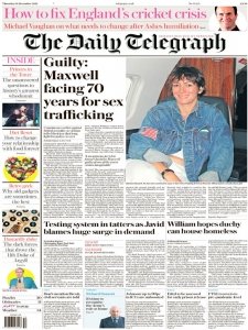 The Daily Telegraph 30.12.2021