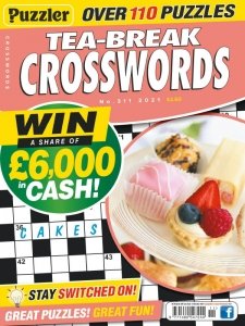 Puzzler Tea-Break Crosswords - No. 311 2021