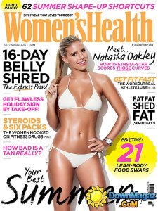 Women's Health UK - July - August 2016