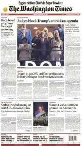 The Washington Times - 02.10.2025