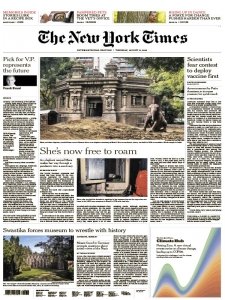 International New York Times - 13.08.2020