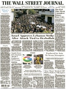 The Wall Street Journal 07.29.2024