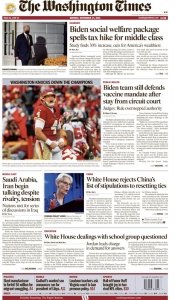 The Washington Times 11.15 2021