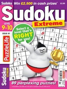 PuzzleLife Sudoku Extreme - Is. 81 2022