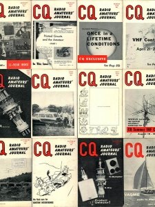 CQ Amateur Radio - 1956 Full Year