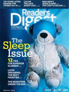 Reader's Digest Canada - April 2012